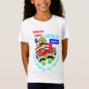 Mexico Family Group Vacation Fun Personalised T-Shirt