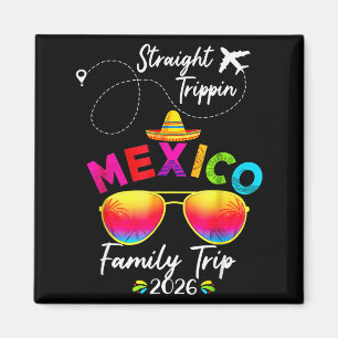 Mexico Family Vacation Cancun 2026 Straight Tripn Magnet
