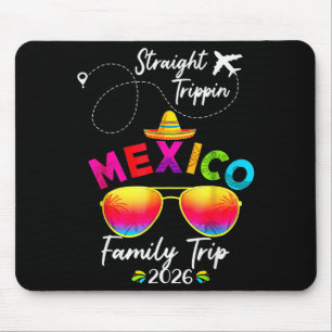 Mexico Family Vacation Cancun 2026 Straight Tripn Mouse Mat