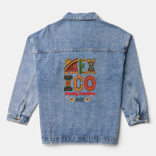 Mexico Family Vacation  Sun, Fun & Memories Denim Jacket