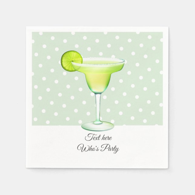mexico , fiesta, margarita, mexican, napkin (Front)