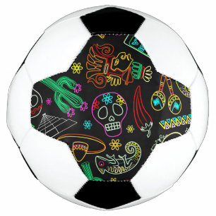 Mexico Fiesta Pattern  Football