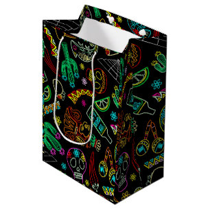 Mexico Fiesta Pattern Medium Gift Bag