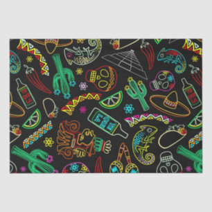 Mexico Fiesta Pattern Tissue Paper