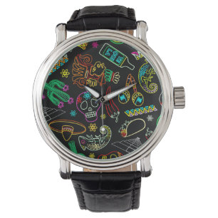 Mexico Fiesta Pattern  Watch