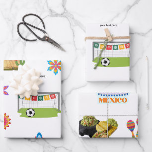 Mexico - FIFA soccer football world cup Wrapping Paper Sheet