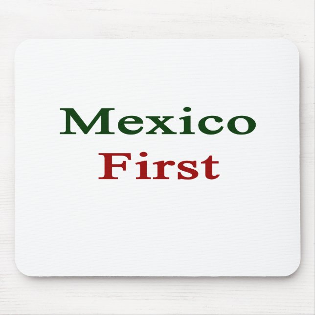 Mexico First Mouse Mat (Front)