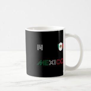 Mexico Flag 14 Mexican Soccer Fan Men Women Boys G Coffee Mug