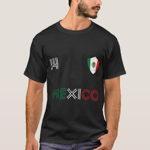 Mexico Flag 14 Mexican Soccer Fan Men Women Boys G T-Shirt