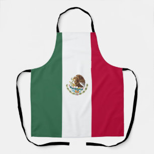 Mexico flag apron