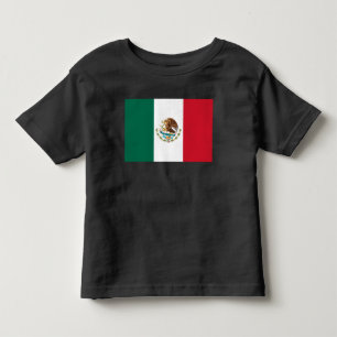 Mexico Flag, Bandera de Mexican Republic Toddler T-Shirt