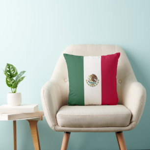 Mexico flag cushion