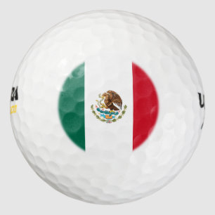 Mexico Flag Golf Balls