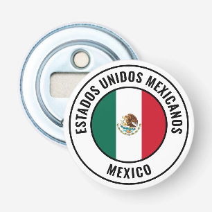 Mexico Flag Gorgeous Patriotic Bottle Opener