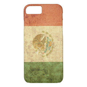 Mexico Flag - Grunge iPhone 8/7 Case