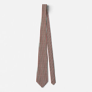 Mexico Flag Honeycomb Tie