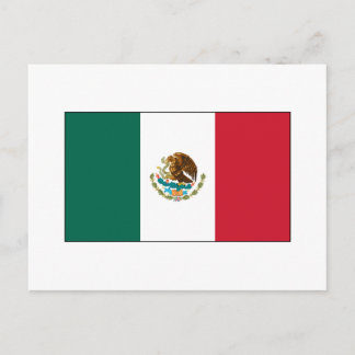 Mexico FLAG International Postcard