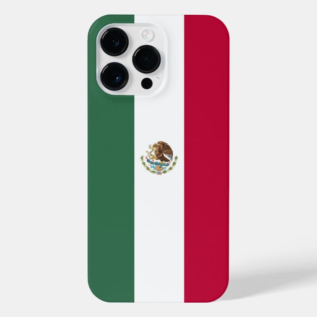 Mexico flag iPhone case (Back)