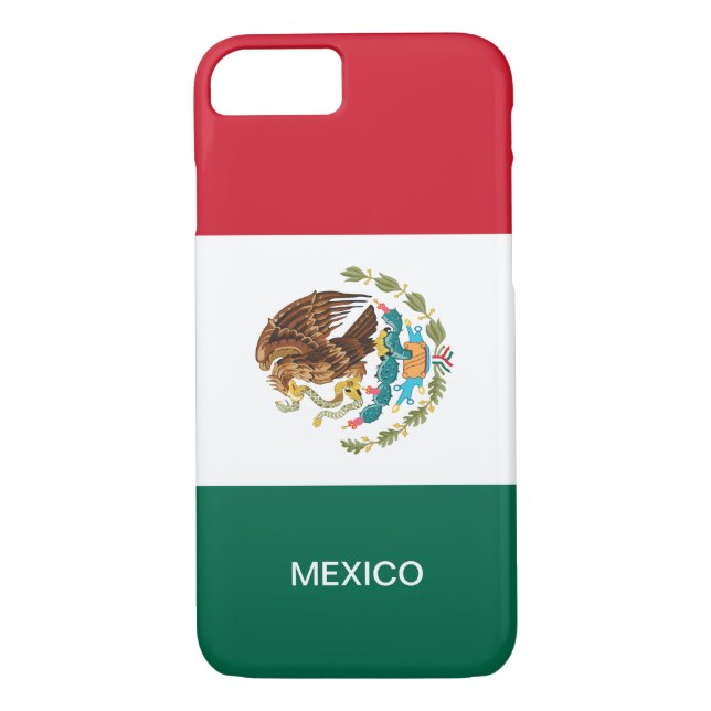 Mexico Flag iPhone Case (Back)