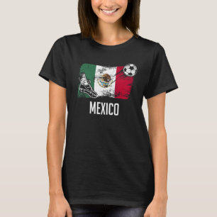 Mexico Flag Jersey Mexican Soccer Team Mexican T-Shirt