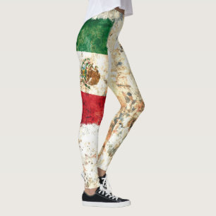 Mexico Flag Leggings