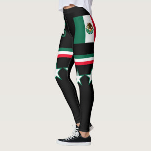 Mexico Flag Leggings