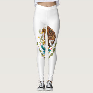 Mexico flag leggings