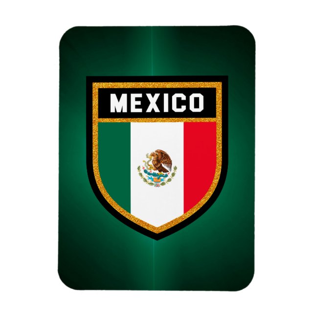 Mexico Flag Magnet (Vertical)