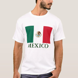 Mexico Flag Mens T-shirt