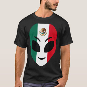 Mexico Flag   Mexican Alien T-Shirt