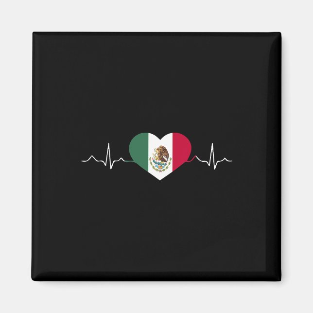 Mexico Flag Mexican Independence Day Proud  Magnet (Front)