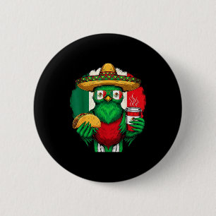 Mexico flag mexican pride mexican roots mexican 6 cm round badge