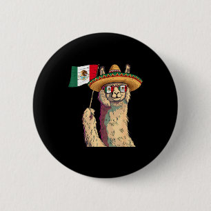 Mexico flag mexican pride mexican roots mexican 6 cm round badge