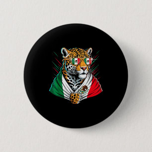 Mexico Flag Mexican Pride Mexican Roots Mexican Fl 6 Cm Round Badge