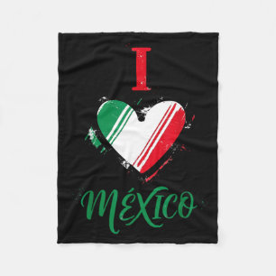Mexico Flag Mexican Pride Mexican Roots Mexican Fl Fleece Blanket