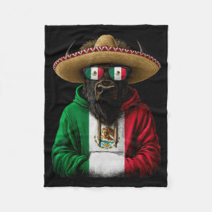 Mexico Flag Mexican Pride Mexican Roots Mexican Fl Fleece Blanket