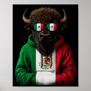 Mexico Flag Mexican Pride Mexican Roots Mexican Fl Poster