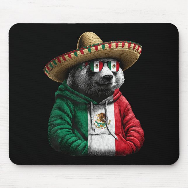 Mexico flag mexican pride mexican roots mexican mouse mat (Front)