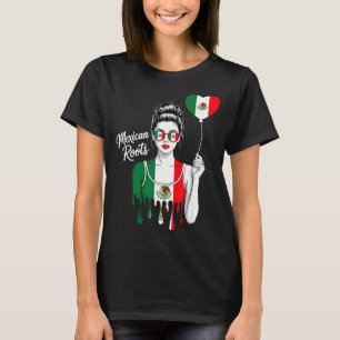 Mexico flag mexican pride mexican roots mexican T-Shirt