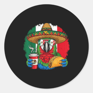 Mexico flag mexican pride mexican roots mexicanMex Classic Round Sticker