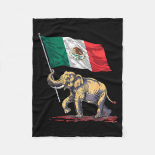 Mexico flag mexican pride mexican roots mexicanMex Fleece Blanket