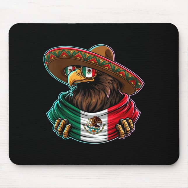 Mexico flag mexican pride mexican roots mexicanMex Mouse Mat (Front)