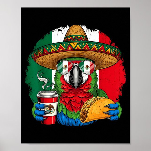 Mexico flag mexican pride mexican roots mexicanMex Poster (Front)