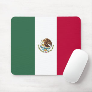 Mexico flag mouse mat