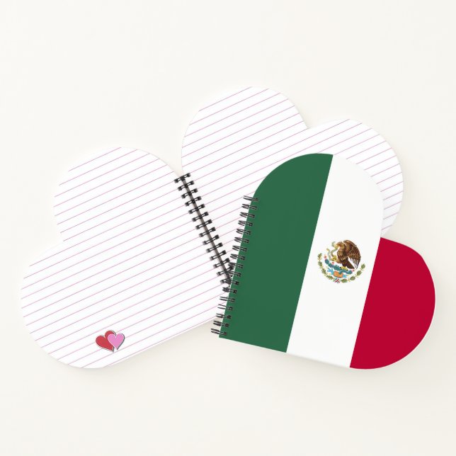 Mexico flag notebook (Inside)