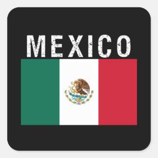 Mexico,flag of Mexico Square Sticker