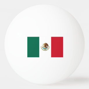 Mexico flag ping pong balls for table tennis