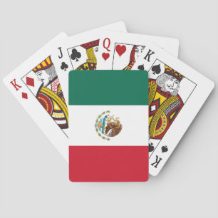 Mexico Flag Playing Cards