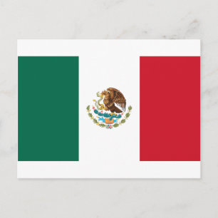 Mexico Flag Postcard