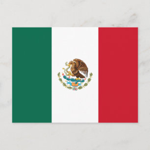 Mexico Flag Postcard